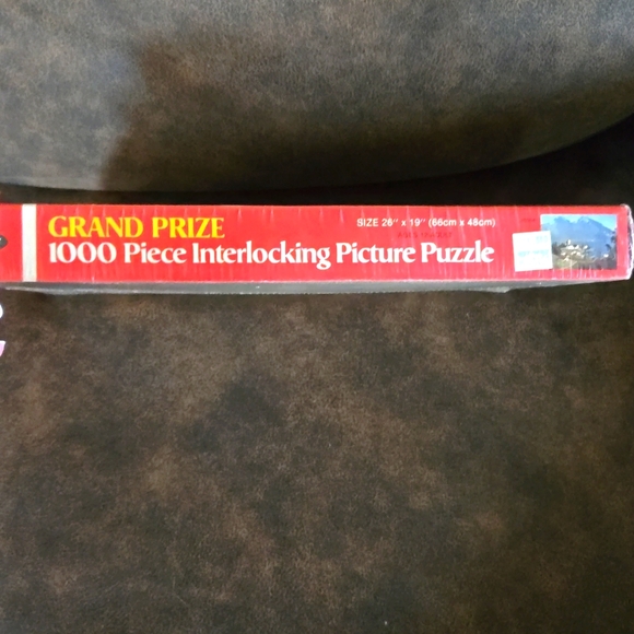 2 Vintage Jaymar 1000 Piece Interlocking Picture Puzzles - Picture 4 of 8
